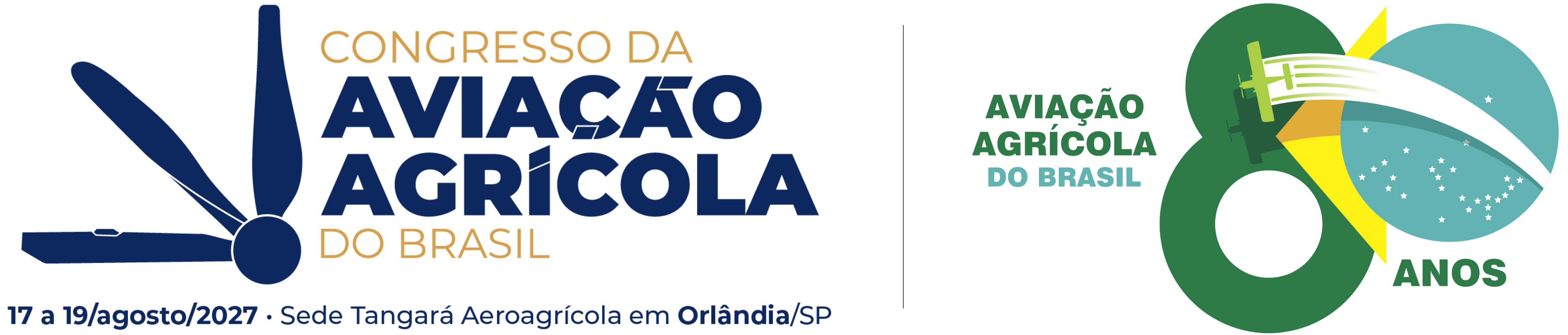 Congresso da Aviação Agrícola do Brasil 2026 - 80 Anos da Aviação Agrícola no Brasil